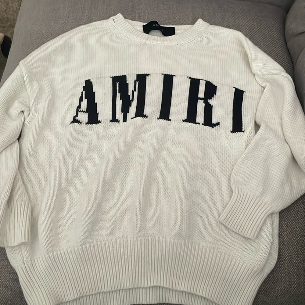 Authentic AMIRI sweater boys size 8